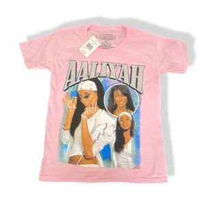 Aaliyah Pink Graphic Tee | Kids Unisex | New With Tags